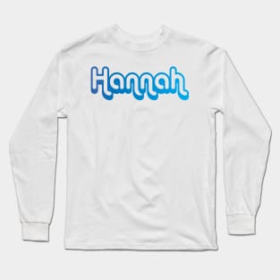 Hannah Long Sleeve T-Shirt